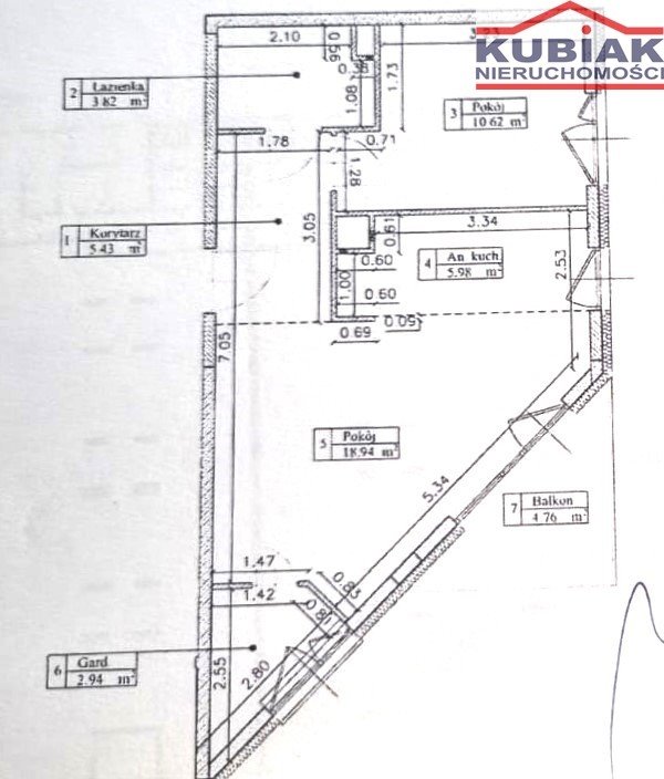 Mieszkanie dwupokojowe na sprzedaż Pruszków, pl. Plac Mechaników  48m2 Foto 6