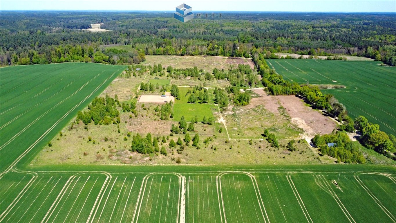 Działki pod agroturystykę w Ostrowinie, 3003 m2, las, jeziora Ostrowin  3 003m2 Foto 1