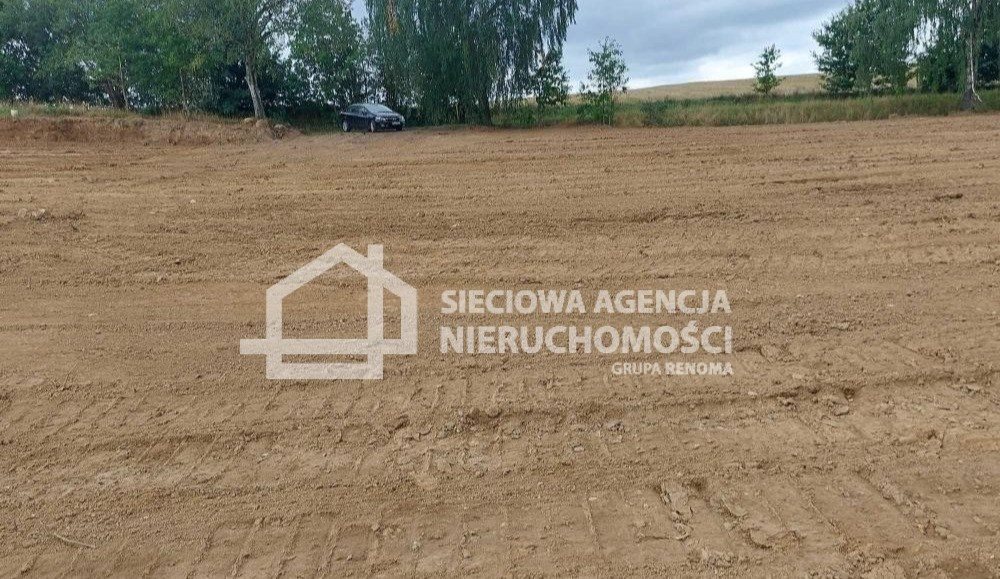 Urokliwa działka 1538 m² w sercu Kaszub z mediami Nowa Wieś Kościerska  1 538m2 Foto 1