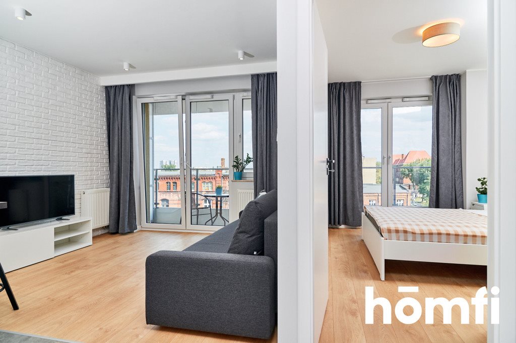 Nowoczesne 2 pokoje z balkonem, blisko Rynku, gotowe do wynajęcia Wrocław, Stare Miasto, Tęczowa  36m2 Foto 1