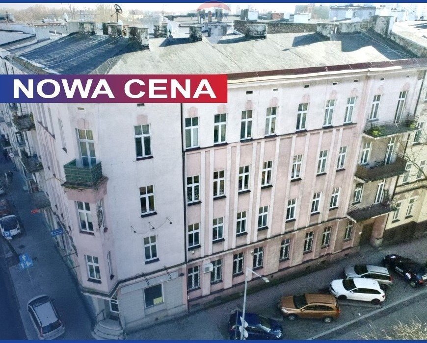 Kamienica w centrum Sosnowca, 12 mieszkań, lokale do wynajęcia Sosnowiec, Henryka Sienkiewicza  1 031m2 Foto 1