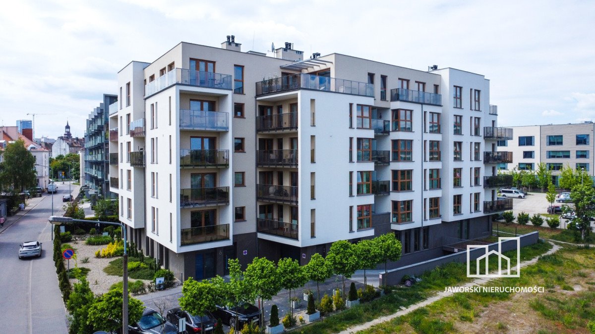 Nowoczesny apartament 57 m2 z widokiem na Ostrów Tumski Poznań, Chwaliszewo, Wenecjańska  57m2 Foto 1