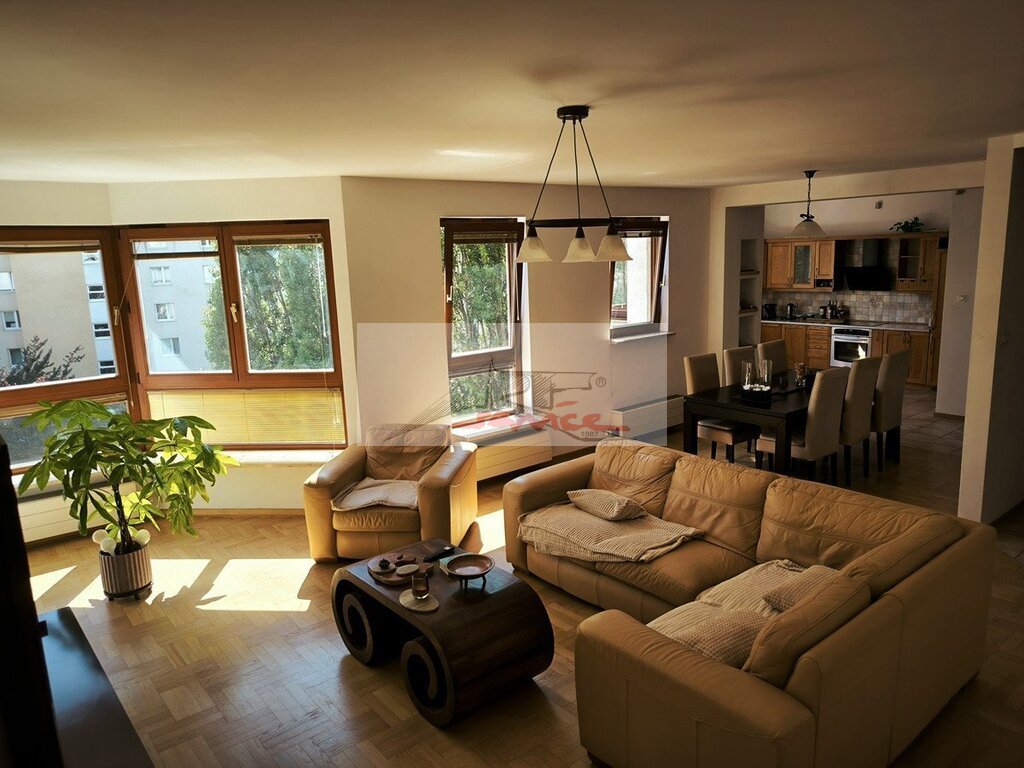 Mieszkanie trzypokojowe na wynajem Warszawa, Śródmieście, Zygmunta Słomińskiego  118m2 Foto 1