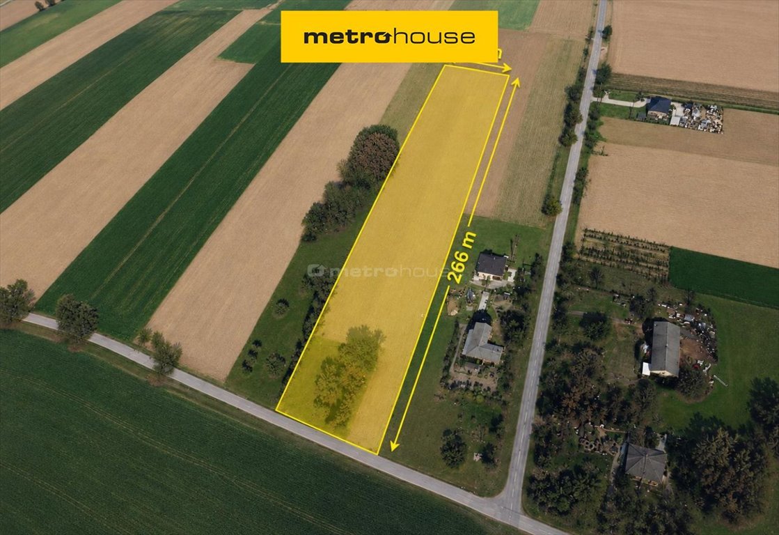 Zapraszam szeroka działka 14 600 m² pod inwestycję lub budowę Pokrzywna  14 600m2 Foto 1