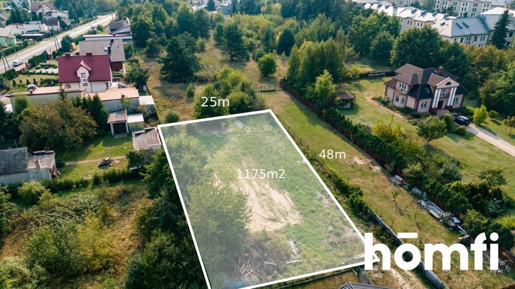 Działka z fundamentami pod dom 325 m² (Radom, Wośniki) Radom, Jeżowa Wola, Młyńska  1 175m2 Foto 1
