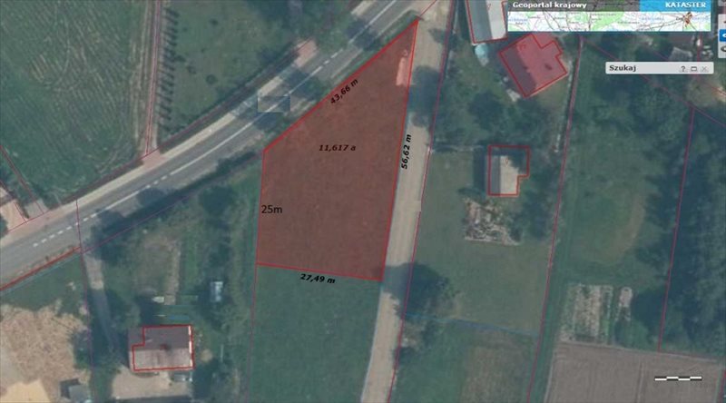 Sprzedam Działkę Rzeszów Budziwój Ulica Budziwojska 800 M2