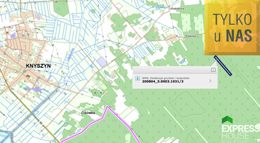 Działka leśna na sprzedaż Poniklica  27 870m2 Foto 1