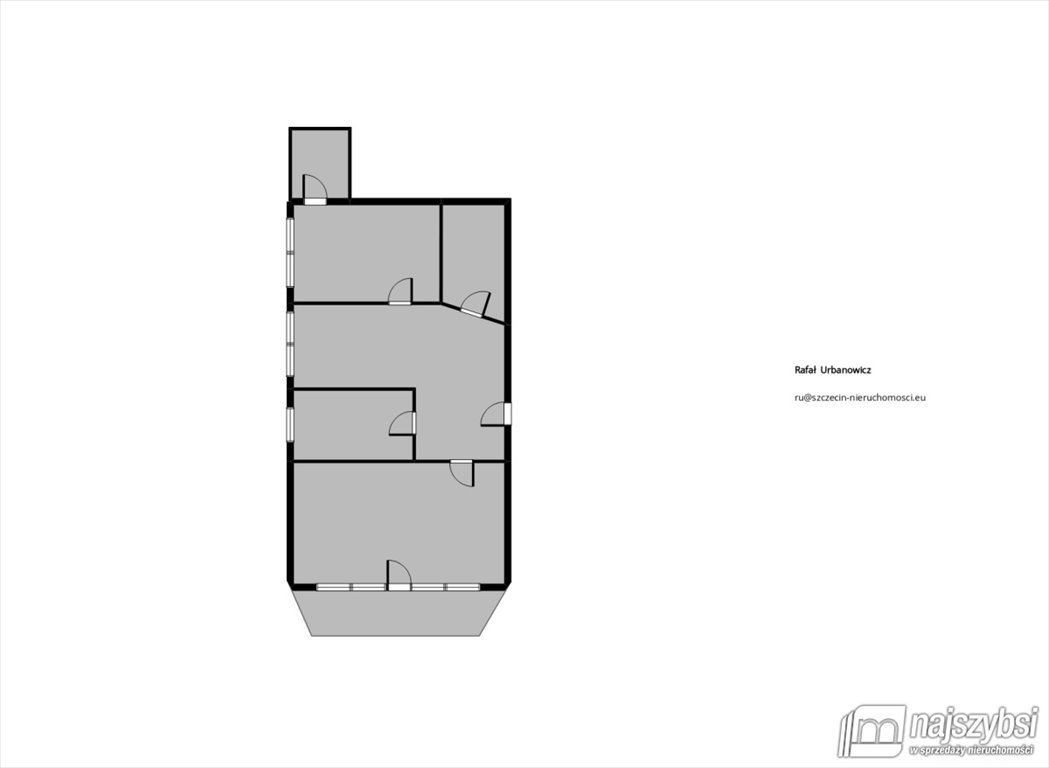 Mieszkanie dwupokojowe na sprzedaż Szczecin, WŁADYSŁAWA NEHRINGA  52m2 Foto 18