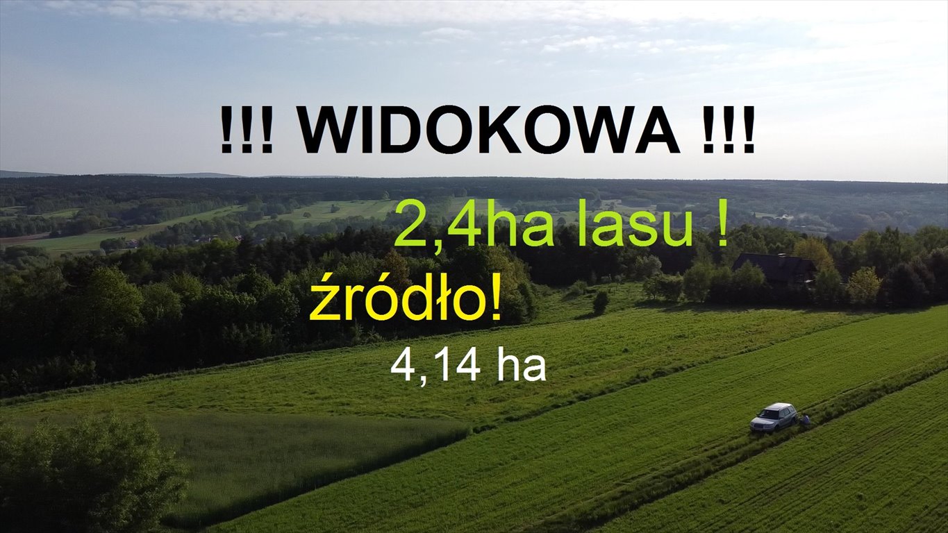 Widokowa działka na sprzedaż w Melonku – 41 400 m² Melonek  41 400m2 Foto 1