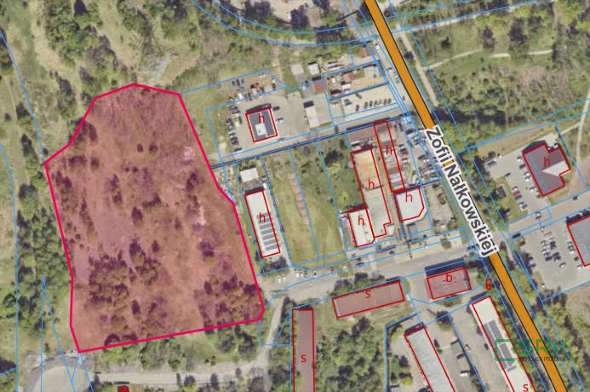 Działka 15 293 m² w Radzionkowie – potencjał inwestycyjny Radzionków, Radzionków, Nałkowskiej  15 293m2 Foto 1