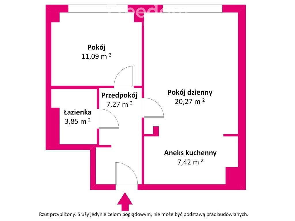 Mieszkanie dwupokojowe na sprzedaż Warszawa, Ursynów, Nowoursynowska  50m2 Foto 11