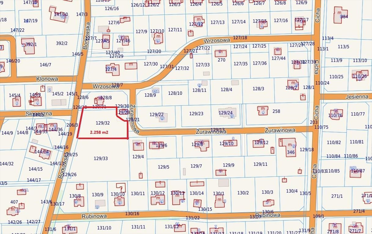 Zapraszam do obejrzenia działki 2258 m² z mediami, blisko morza Grzybowo  2 230m2 Foto 1