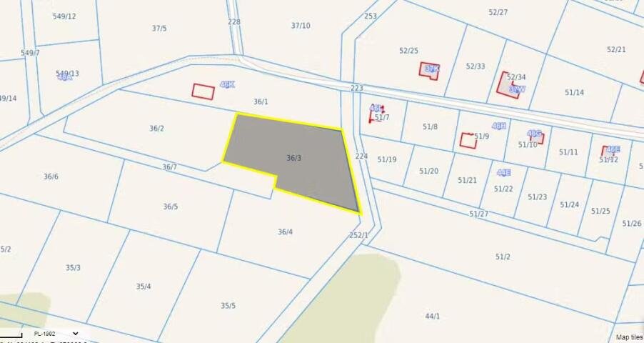 Działka 3184 m2 pod dom i inwestycję nad jeziorami Mazur Bogaczewo  3 184m2 Foto 1