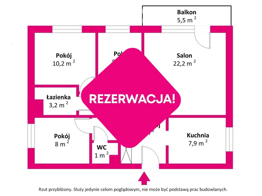 Mieszkanie czteropokojowe  na sprzedaż Olsztyn, Ernsta Wiecherta  73m2 Foto 14