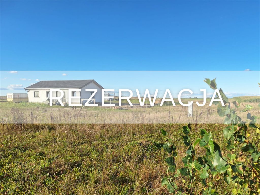 Działka z projektem domu w Miodowej Wiosce, 1071 m² Gostycyn, Wielki Mędromierz  1 069m2 Foto 1