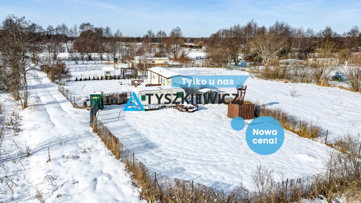 Działka 381 m² z przyczepą nad morzem w Karwieńskim Błoto Karwieńskie Błoto Pierwsze  381m2 Foto 1