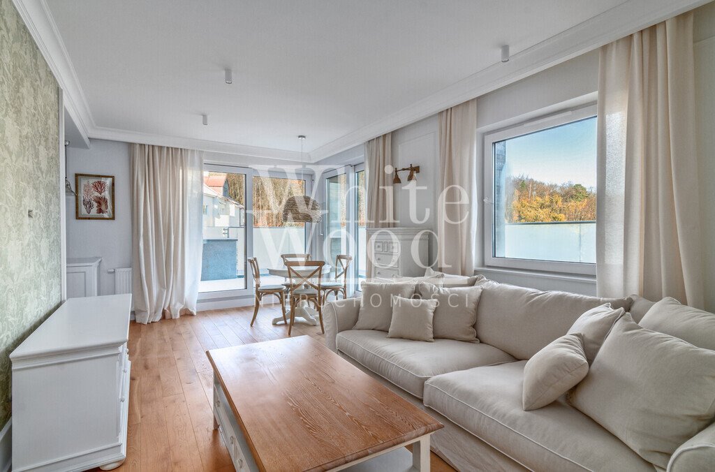 Na wynajem przestronne mieszkanie 55 m² z tarasem i widokiem na morze Gdynia, Działki Leśne, Szczecińska  55m2 Foto 1