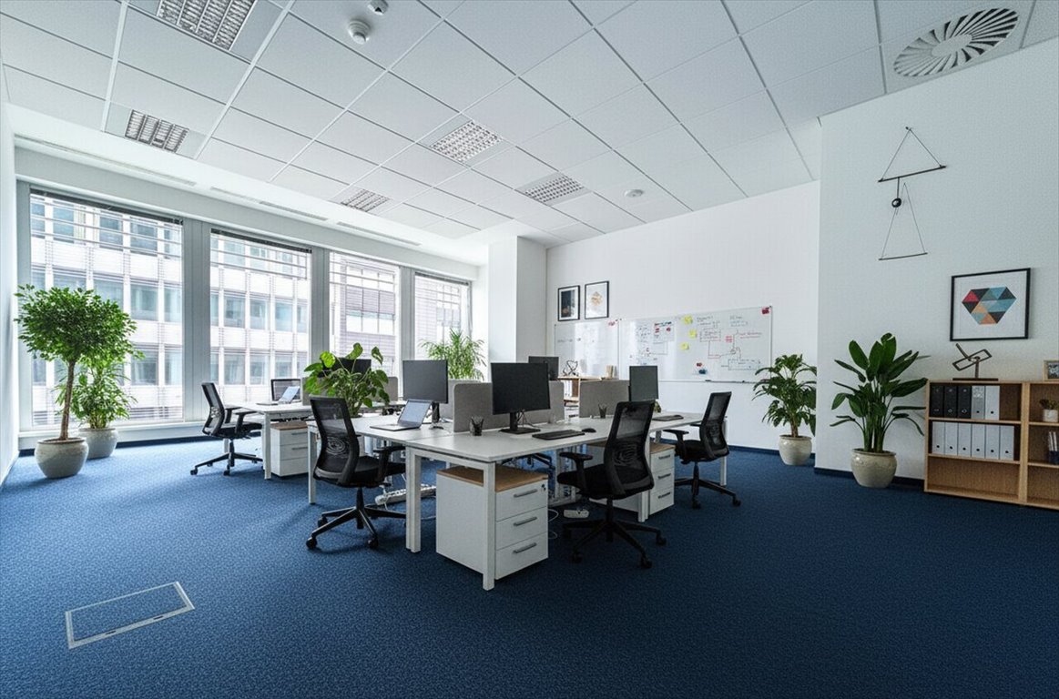 Nowoczesne biuro 309 m² w centrum Mokotowa z parkingiem Warszawa, Mokotów, Służewiec, Marynarska  309m2 Foto 1