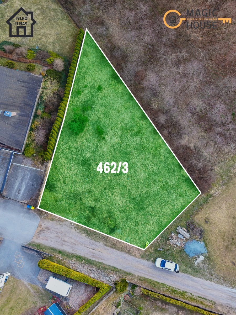 Działka 1000 m² z lasem przy granicy w Somonino Somonino, Osiedle Maksymiliana Litewskiego  1 000m2 Foto 1