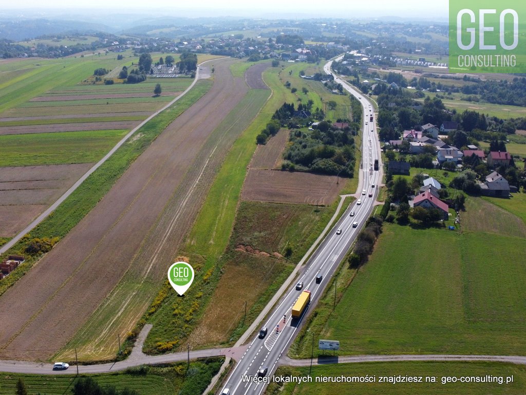 Działka budowlana na sprzedaż Biały Kościół, Działka z pozwoleniem na budowę myjni samochodowej pod Krakowem  1 500m2 Foto 4