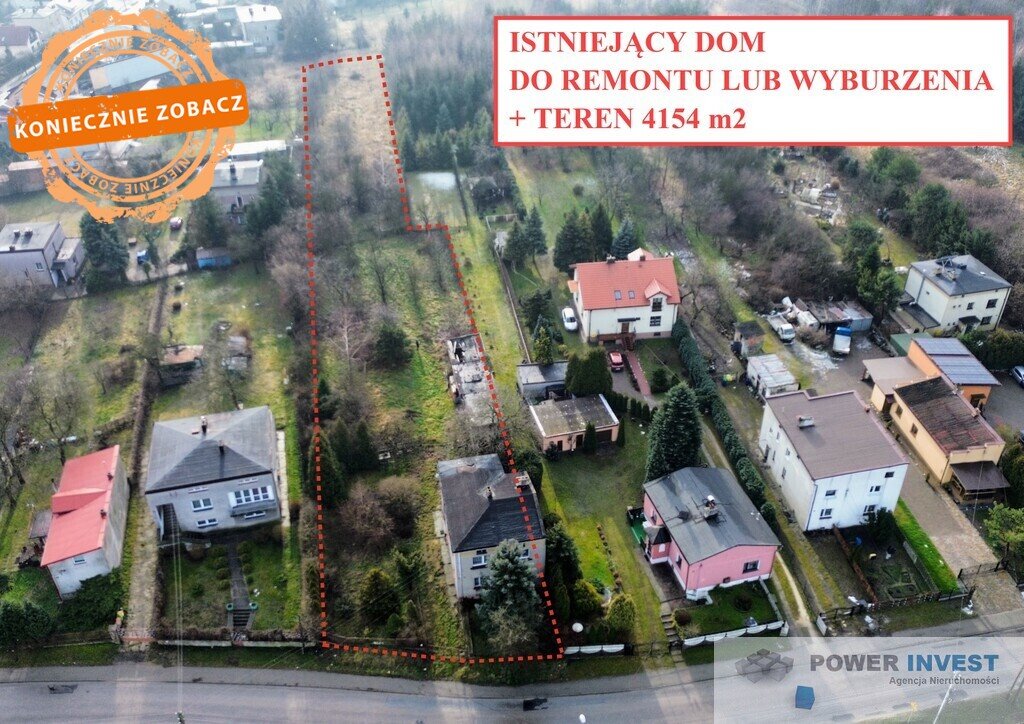 Inwestycja z potencjałem – dom i grunty blisko DK86 Sarnów  195m2 Foto 1