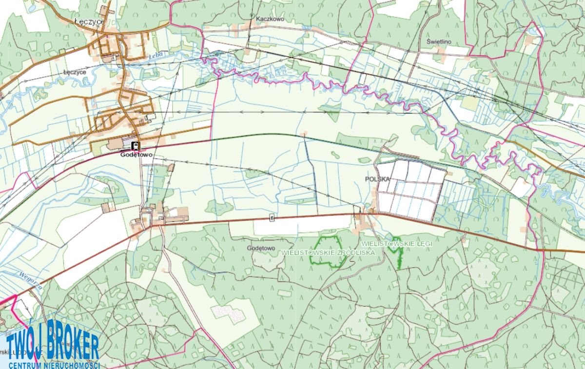 Działka komercyjna na sprzedaż Godętowo  154 955m2 Foto 1