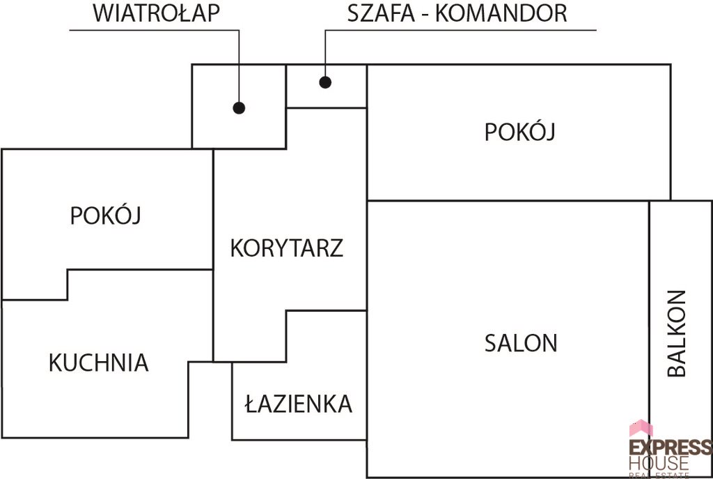 Mieszkanie trzypokojowe na sprzedaż Poznań, Rataje, Rataje, os. Stare Żegrze  66m2 Foto 17