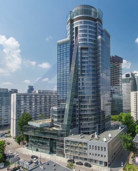 Nowoczesny biurowy moduł 264 m2 na 16. piętrze w Śródmieściu Warszawa, Śródmieście  264m2 Foto 1