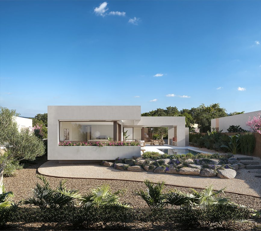 Ekskluzywna willa golfowa z prywatnym basenem w Las Colinas Hiszpania, Las Colinas, Las Colinas, San Miguel de Salinas, Alicante  164m2 Foto 1