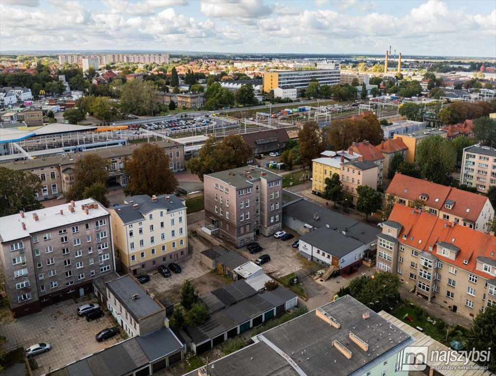 Mieszkanie trzypokojowe na sprzedaż Stargard, Centrum Miasta, Dworcowa  60m2 Foto 2