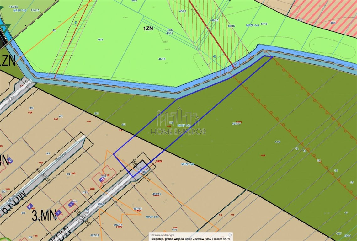 Działka 3438 m² pod dom i zieleń w Józefowie polecam Józefów, Migdałowa  3 438m2 Foto 1