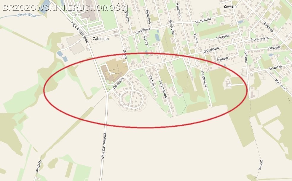 Działka budowlana na sprzedaż Rusiec  1 144m2 Foto 1