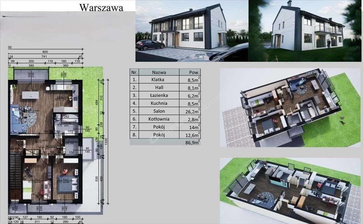 Dom na sprzedaż Warszawa, Wawer  87m2 Foto 15