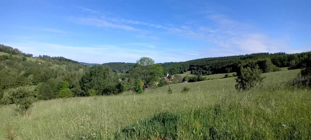 Działka 3742 m² z panoramicznym widokiem w Michałkowej Michałkowa, Michałkowa  3 742m2 Foto 1