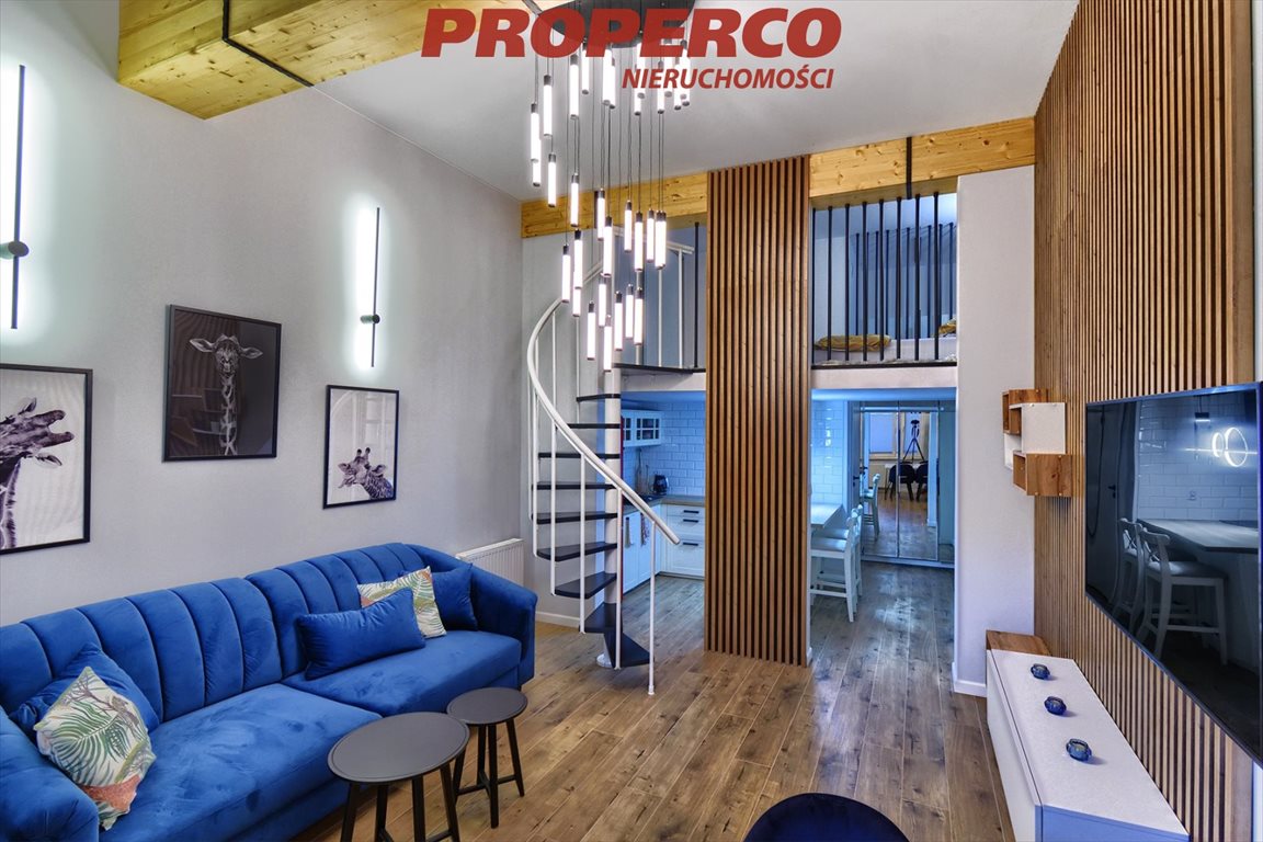 Nowoczesny loft z antresolą, pełne wyposażenie, 35,74 m2 zapraszam Kielce, Szydłówek, Klonowa  36m2 Foto 1
