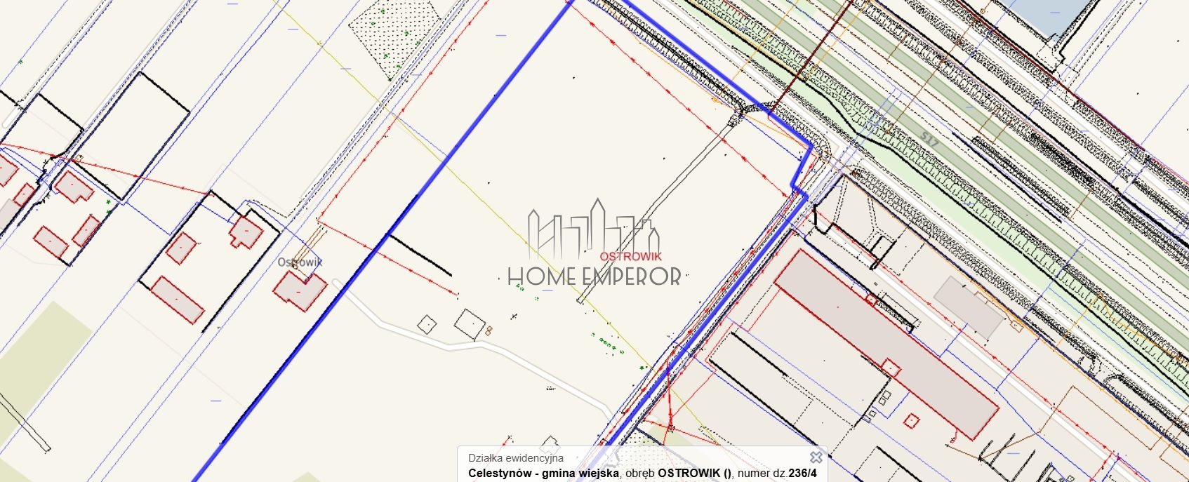 Działka inwestycyjna na sprzedaż Ostrowik  48 300m2 Foto 2