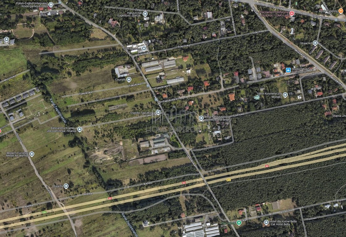 Działka budowlana na sprzedaż Warszawa, Wawer, Miedzeszyn, Tawułkowa  1 092m2 Foto 1