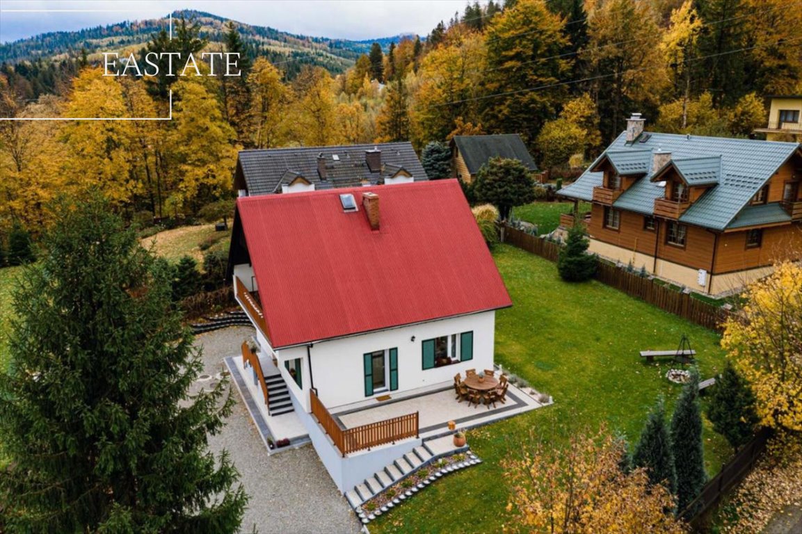 Dom inwestycyjny 114 m² z dużym ogrodem i widokiem na Wisłę Wisła, Sosnowa  114m2 Foto 1