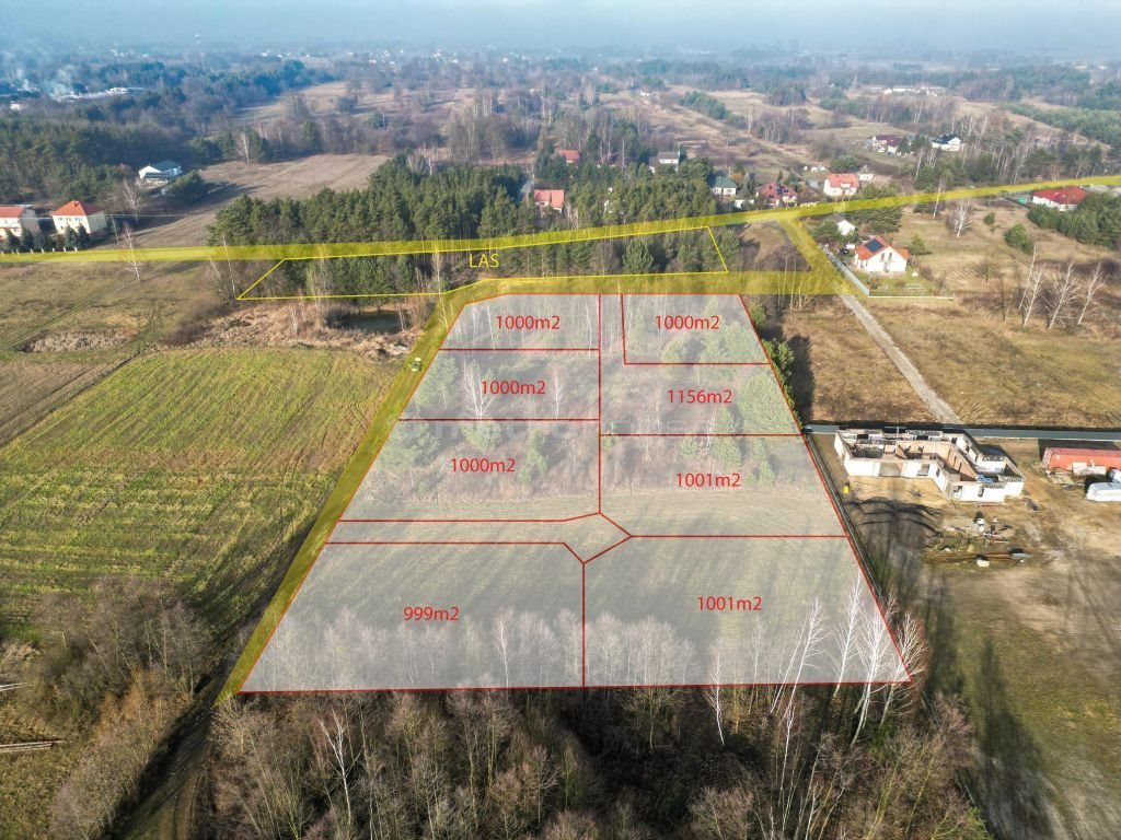 Działka budowlana na sprzedaż Wincentówek  1 000m2 Foto 1