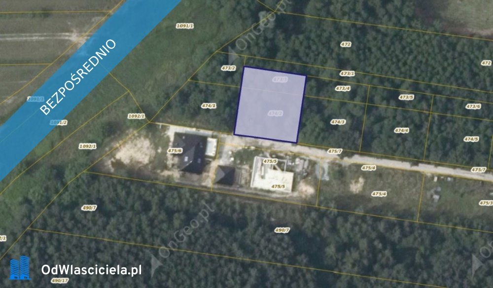 Działka Zagórze 915 m2 bez prowizji i ukrytych kosztów Zagórze  915m2 Foto 1