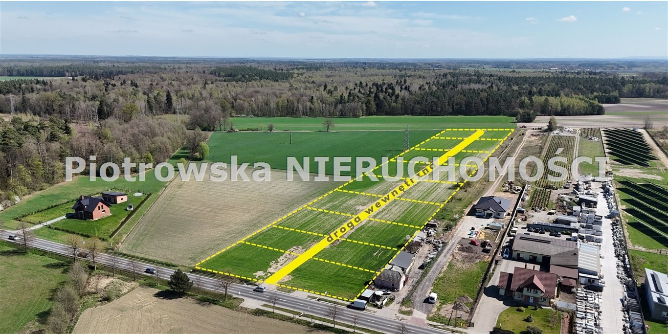 Działki budowlane w Złoczewie, 869 m², udział w drodze Złoczew  869m2 Foto 1