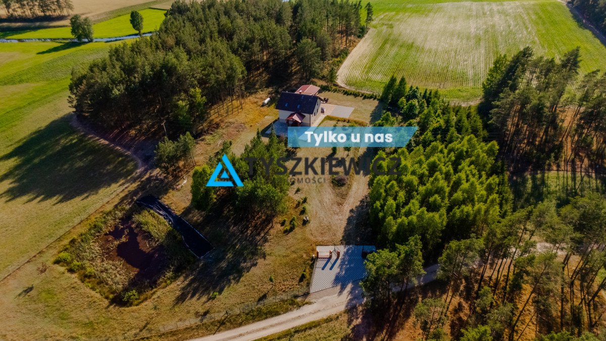 Komfortowy dom z 3 wejściami, stawem i lasem w Nierostowie Nierostowo  239m2 Foto 1