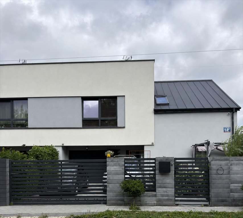 Nowoczesny dom bliźniak 155 m² z ogrodem i garażem. Wieliszew, Pogodna  155m2 Foto 1