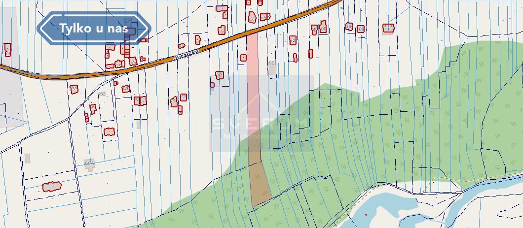 Działka 5970 m² z mediami, spokojna okolica, Mstów Jaskrów, Jurajska  5 970m2 Foto 1