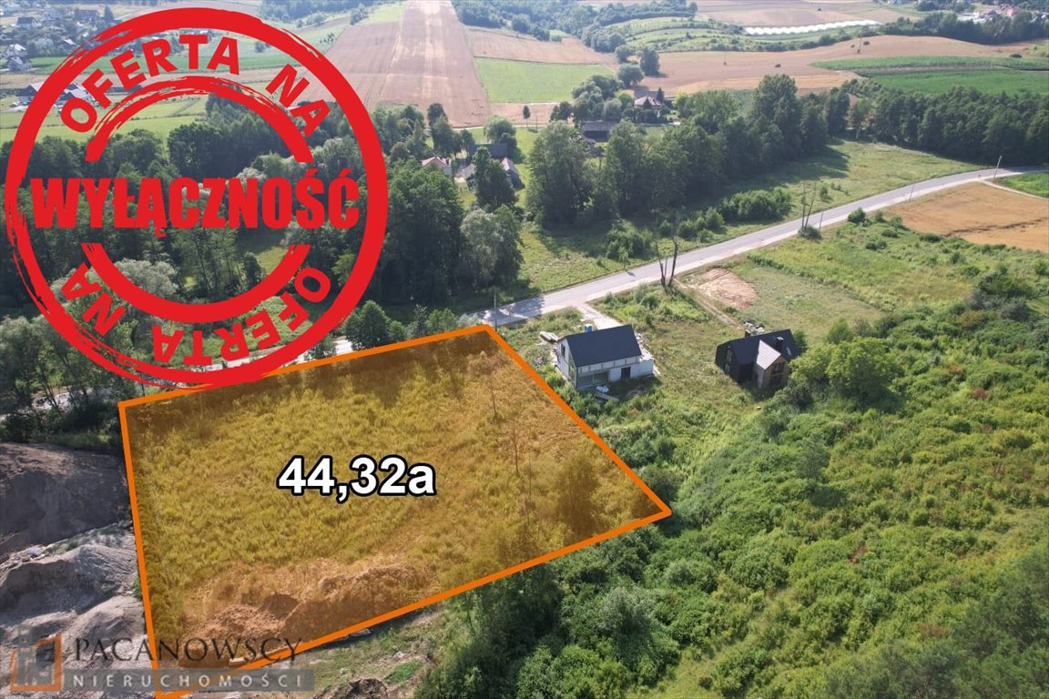 Działka budowlana na sprzedaż Maszków  4 432m2 Foto 1