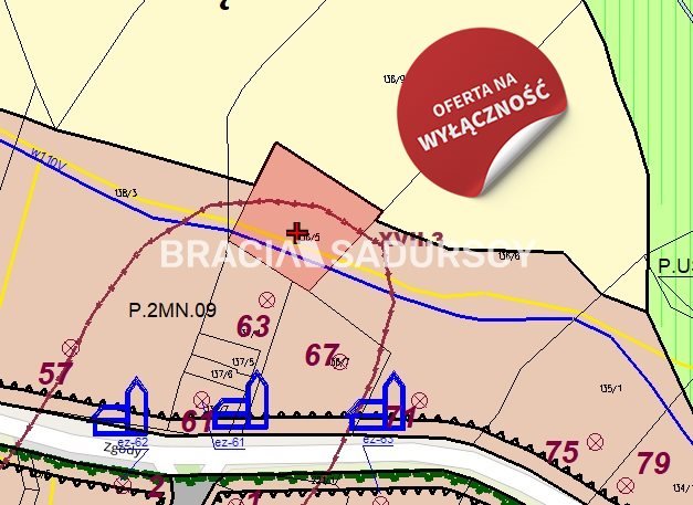 Działka budowlana na sprzedaż Zdzięsławice  1 500m2 Foto 3