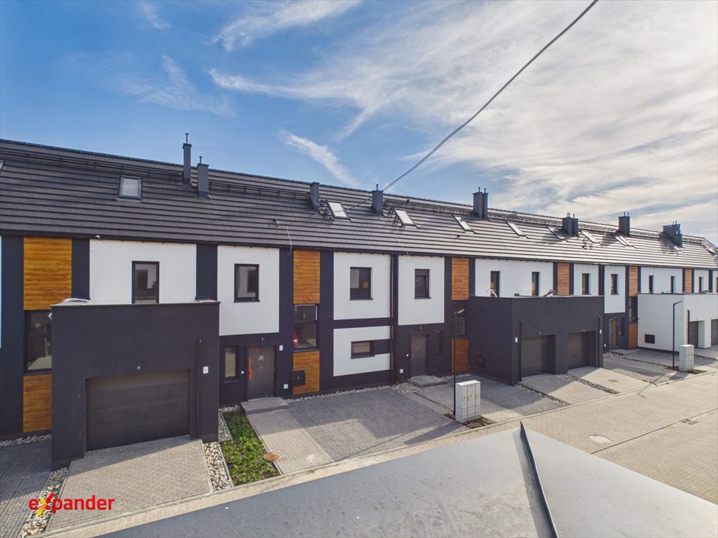Na sprzedaż przestronne 86 m² w zabudowie szeregowej z ogródkiem Wrocław, Jagodno, Beli Bartoka  86m2 Foto 1