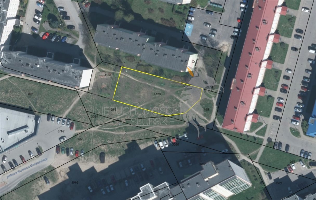 Działka inwestycyjna na sprzedaż Słupsk 971m2 Foto 1 Działka inwestycyjna na sprzedaż Słupsk 971m2 Foto 1