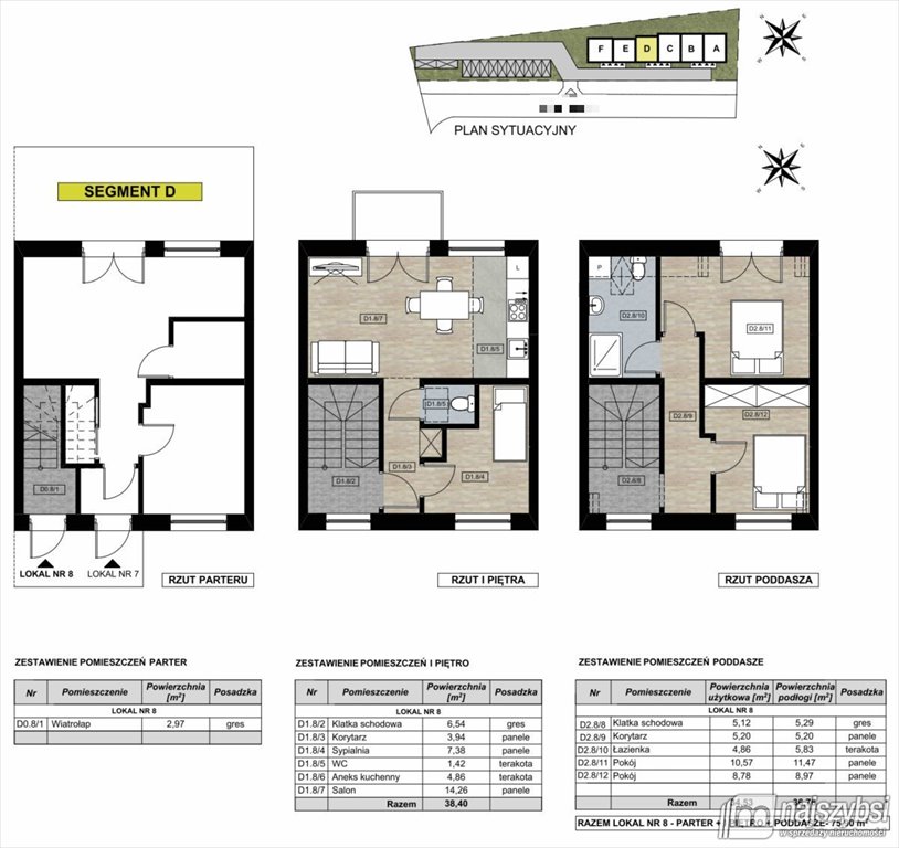 Mieszkanie czteropokojowe  na sprzedaż Stargard  76m2 Foto 15