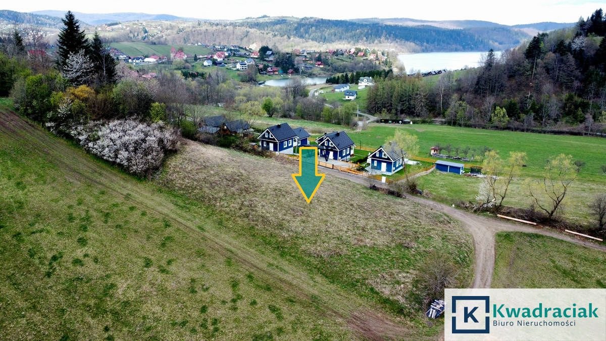 Działka z widokiem na Jezioro Solińskie - potencjał budowlany. Zawóz  1 540m2 Foto 1